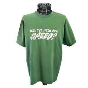 Vintage T-Shirt Feel The Need For Speed? - DSL Pacific Bell - Hanes Beefy T 100%